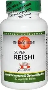 Mushroom, Inc. - Super Reishi 120 vtabs על ידי MUSHROOM WISDOM