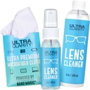 מופעל על ידי ננו Magic Eyeglass Lens ניקוי Spray 7oz Value Pack | 1oz Spray, 6oz Refill, Microfiber Cloth | עבור משקפיים, טלפון, מסך אלקטרוני, משטחים אופטיים, משטחים קונדסיים