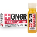 +GNGR Digestive Aid Electric Shots with Probiotics, Gut Health, קולון ניקוי, Bloating Relief, Gut Detox, Immunity Shots with Joker, Turmeric, Black Pepper. (2 Oz, Pack of 12)