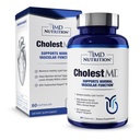 1MD תזונה CholestMD עם תמצית אוליב, Bergavit, Niacin, Garlic | 60 קפסולות