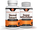 Niacin - Beta Sitosterol - Policosanol - Plant Sterols - Garlic - קייאן תוספת תוספת Super Antioxidant תוספת - Goji Berry, Acai Brad, Mosteen, Resveratrol, Pomegranate & Noni