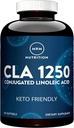 MRM Nutrition CLA 1250 | Keto Friendly | 80% CLA High Potency | 1000 מ"ג לכל קפסולה | שומן בריא