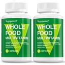 טבעוני מזון רב ויטמין עבור גברים, Methylated Multivitamin עבור גברים ונשים, פירות אורגני ו Veggies תוספת, Herb & Mushroom, צמחים אומגהs, כל טבעי, לא GMO, הרוזן 180