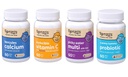 הוויטמינים של רנצו Kid Essential Bundle - פרוביוטיקה, ויטמין C עם Elderberry & Zinc עבור תמיכה Immune, Picky Eater Kids Multivitamin, ואת הרקולס Calcium