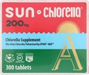 Sun CHLORella - Chlorella תוסף, ויטמין-Enriched and Vegan-Friendly Tablet (200 Mg - 300 ct)