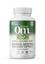 OM MUSHROOM SUPERFOOD Reishi Mushroom קפסולות Superfood, 90 Count, 30 ימים, מתאם אורגני עבור הקלה מתח ו Immune Health