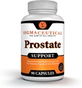 Prostate Support Complex - Saw Palmetto & Beta Sitosterol עם Pygeum Bark - Daily Urinary Flow Support for Men - 90 Natural Plant Sterol קפסולות