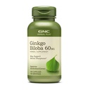 GNC Herbal Plus גינקו בילובה 60 מ"ג תוסף, Vegetarian, תומך שארפיות נפשית, 100 משרתים