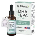 Dr. Fuhrman Vegan אומגה 3 | טבעוני DHA+EPA Purity נוזל תוסף | עשוי ממעבדה-Grown Algae | תוסף אומגה 3 שלנו הוא מקרר במחסנים עד לספינה