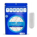 Capsuline Size 000 - Colored White Empty Gelatin קפסולות - 1000 Count - פחסות גלולת הגלים הריקים - Pivine גלולה מילוי - Caps ריקים - כשר ו- Halal Certified - Non-GMO Certified