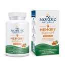 Nordic Naturals אומגה Memory with Curcumin, Lemon - 60 Soft Gels - 1000 מ"ג אומגה 3 + 400 מ"ג אופטימיזציה Curcumin - Memory, Cognition - מכיל Phosphatidylcholine & Huperzine A - Non-GMO - 30 משרתים