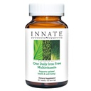 פורמולה אחת יומית ללא ברזל - Iron-Free Daily Multivitamin - עם ויטמין B - Vegetarian, non-GMO ו כשר - Made Without 9 Allergens - 60 Count (60 משרתים)
