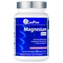 CanPrev Magnesium Bisglycinate Chelated + GABA & Melatonin, 120 Veg Caps, 120 ימים אספקה, תמיכה לילה מנוחה, תפקוד שרירים, קידום מרגיעה & Balanced Sleep-Wake Cycle, טבעוני, No GMO &ten Gluten Gluten