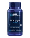 Life Extension Chlorophyllin, נוגד חמצון ותמיכה בבריאות הדנ"א, Gluten-Free, non-GMO, Vegetarian, 100 קפסולות צמחוניות