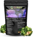 Go Nutra Artichoke Extractent 5% אבקת Cynarin Artichoke Pure Artichoke Leaf & Stem 4oz.