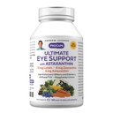 ANDREW LESSMAN Ultimate Eye Support with Astaxanthin 180 Softgels - 12mg Lutein, 6mg Zeaxanthin, 4mg Astaxanthin, Bilberry. חומרים מזינים מרכזיים לתמיכה בבריאות העין, לקדם חזון בריא. אין תוספת