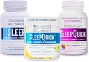 Sleepium Sleep - 60 קפסולה + Sleep Quick מלטס + חניכיים (Family Pack Sleep Bundle)