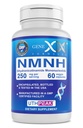 Genex Formulas 250 מ"ג NMNH (60 קפסולות - 30 משרתים) | UthpeakTM NMNH (Dihydronicotinamide Mononucleotide) NAD+ Precursor עבור הזדקנות בריאה - non-GMO, Gluten-Free, Vegetarian