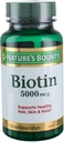 Nature's Bounty Biotin 5000 mcggנוזל Softgels 72 ea (Pack of 3)