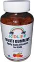 KJ3 Essentials KIDLIFE Daily Gummies - ויטמינים לילדים 90 ספירה טבעונית. תמיכה כספית רך וטריק