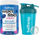 Bellway Super סיבים אבקה + פירות, מעורב ברי שרקר בקבוק Bundle
