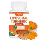 2200 מ"ג Liposomal Turmeric Curcumin תוספת עם Black Pepper & ג'ינג'ר משופר Absorption - 95% Curcumin לחלץ תמיכה משותפת 60 קפסולות