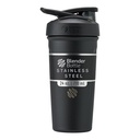 בלנדר בוטל סטרדה Shaker Cup Insulated Stainless Steel Water Bottle with Wire Whisk, 24Ounce, Black Black