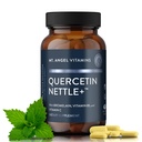 Mt. Angel ויטמינים Quercetin Nettle+ - תומך Allergy Wellness & Sinus Health, כולל Quercetin עם Bromelain, הכלול עבור Seasonal Well-Being, cGMP מוסמך, מיוצר בארה"ב, 60 טבליות