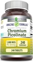 פורמולות מדהימות Chromium Picolinate 1000 Mcg | Tablets Supplement