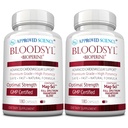 באדיבות Science Bloodsyl - Supports Blood Flow - הותורן ברי, מגנזיום, BioPerine - 180 קפסולות - Pack of 2