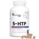 5-HTP - 200mg 5HTP תוספת (5-Hydroxytryptophan) כדי לתמוך Mood Plus Sleep *, Stress Relief *, 60 קפסולות - 30 יום אספקה, המיוצר בארה"ב