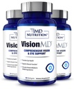 1MD תזונה חזוןMD עין ויטמין CarMIS - עם Lutein & Zeaxanthin | תמיכה ב- Vision Health, Everyday Eye Strain, & Occasional Dry Eye