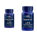 Life Extension One-Per-Day Multivitamin - ארוז עם מעל 25 ויטמינים, מינרלים ופלטי צמחים ווויטמין D3 125 mcg (5000 IU), Bone Health, Performance, Immune System Support