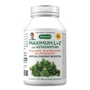 ANDREW LESSMAN מקסימום L+Z עם Astaxanthin 30 Softgels - 12 מ"ג Lutein, 6mg Zeaxanthin, 4mg Astaxanthin. חומרים מזינים מרכזיים לתמיכה בבריאות העיניים והמוח, ולקדם חזון בריא.