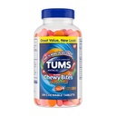 TUMS Chewy Bites Chewable Antacid טבליות עבור אולטרה כוח הלבבורן הקלה, גדול עבור קיץ BBQ- מעורב פירות - 200 הרוזן