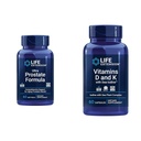 Life Extension Ultra Prostate Formula, Saw Palmetto for Men, pygeum, sting Nettle & ויטמין D ו-K עם Sea-Iodine, ויטמין D3, ויטמין K1 ו-K2, Iodine
