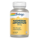 Solaray Magnesium Asporotate 400 מ"ג, Aspartate, Orotate & Citrate Complex, בריאות הלב, השרירים, Nerve & Circulatory פונקציות תמיכה 180ct (60 משרתים, 120 VegCaps)