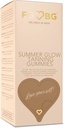 קיץ Glow Tanning Gummies - מיאמי Vice Flavor - Pineapple, קוקוס, ו Strawberry - טבעוני - Gluten-Free - חלב חינם - חומרים טבעיים - גודל נסיעות - 30 - יום אספקה