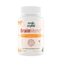 Memory Focus תוסף - Brain Support with אומגה 3, Bacopa ו Plasmalogens for Enhanced Cognitive Function - ריכוז וזיכרון - Non-GMO, 60 Softgels