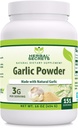 Herbal Secrets Garlic אבקת תוסף 3 Mg ל- 16 Oz (454 G) | Non-GMO | Gluten-Free | Made in USA