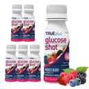 TRUEplus® Glucose Shots 6 בקבוקים - ברי מעורב