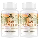 Saw Palmetto for Women Hair Loss - DHT Bloer with 5-in-1 Band for Hair growth, Skin & Nails, Urinary Wellness - תוספת כוח ראה תוסף פאלטו - 180 קפסולות