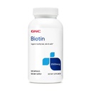 GNC Biotin 2,500mcg תוספת, תומך שיער בריא, עור וציפורים, 120 משרתות