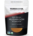 Terrasoul Superfoods אורגני Reishi Mushroom אבקה (4:1 לחלץ), 5.5 Oz, Immune Support, Stress Relief, Better Sleep, Embrace The Power of Fitogenic Mushrooms