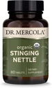 Dr. Mercola אורגני Sting Nettle Dietary תוסף, 60 משרתים (60 טבליות), non GMO, Gluten Free, Soy Free, USDA אורגני