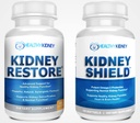 Kidney Recovery & Kidney Shield 2Pack Bundle עבור Kidney ניקוי, תומך Kidney Function, Renal Health ועוד