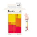 חברת Absorption משקאות אנרגיה אבקת Mix Packets - אנרגיה נקייה Booster כדי לתמוך באזהרות עם 150 מ"ג טבעי קפאין ווויטמין C - פירות Punch Flavor, 7 מקלות