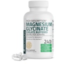 Bronson Magnesium Glycinate 200 MG כדי לשרת צ'אד עבור Absorption גבוהה, Gentle על Stomach, non-GMO, 240 קפסולות צמחוניות