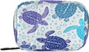 Naanle וינטג ' Turtle Pill Box 7 Day Pill Racinger Bag with Zipper Portable Weekly Case Size עבור תוסף ויטמין Holder