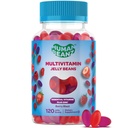 Multivitamin Jelly Bean Gummies with Zinc for Men and Women, Immune Support Dietary Supplements for Adults, Vegetarian, 120 ברי Blast Jelly Beans, כשר כשר
